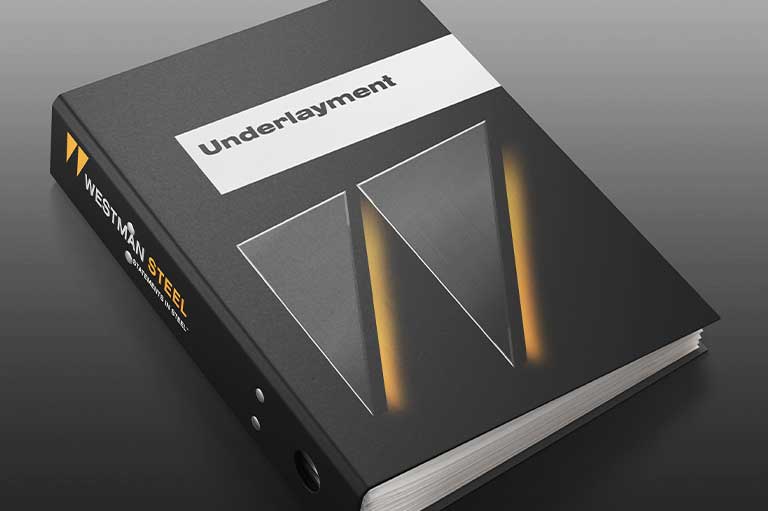 Westman Steel - Underlayment Guide d'Installation