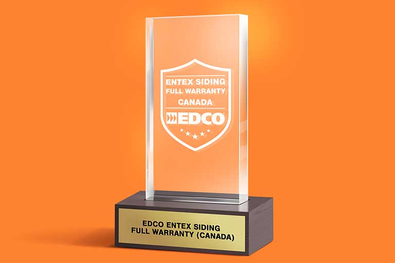 Westman Steel - EDCO : Garantie Complète Entex Siding (Canada)